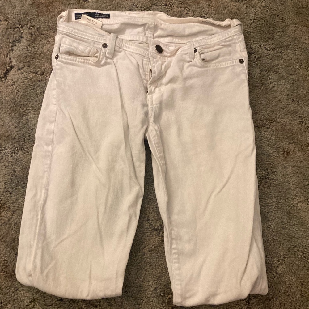White citizens of humanity skinny jeans size 25